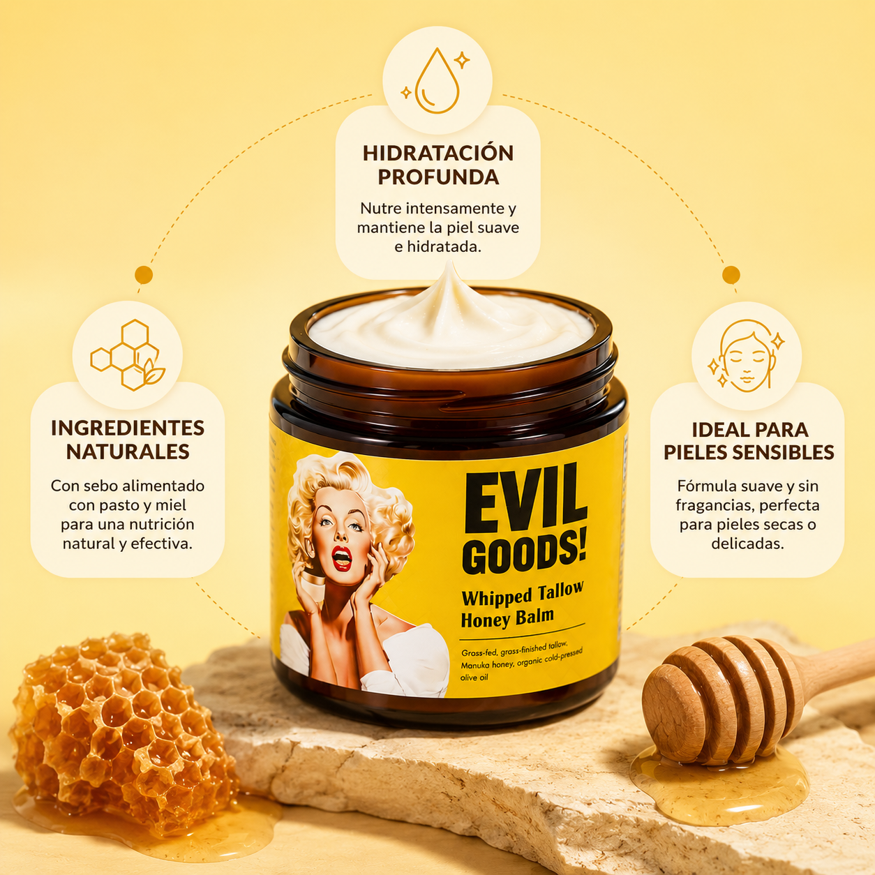 Evil Goods Manteca: Repara e hidrata profundamente tu piel